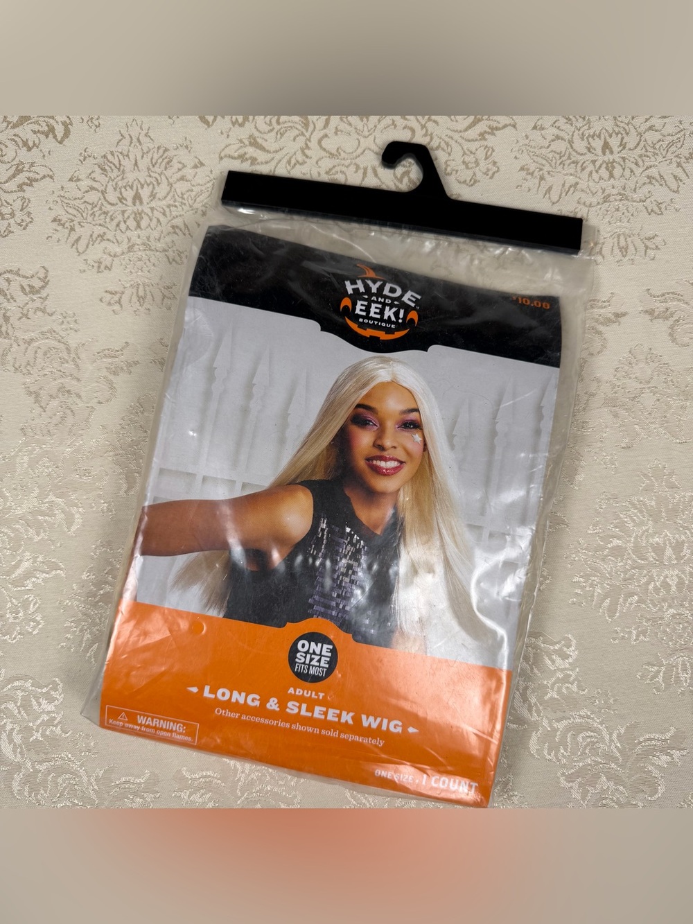 Hyde and Eek! Long & Sleek Blonde Wig, Halloween, Costume, Party